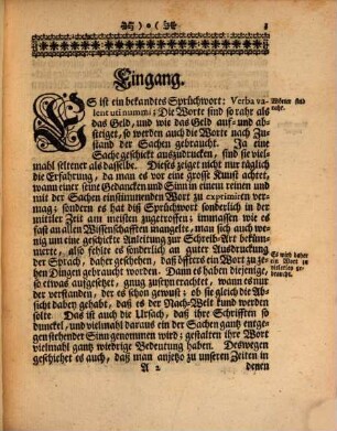 Abhandlung Von Veränderlicher Bedeutung Einiger Lateinischen Wörter, Sonderlich der Wörter Nepotis, Patrui, Avunculi, Parentis, Filii, Fratris, Wie sie Von denen Alten besonders in mittlerer Zeit gebraucht worden : Zur bessern Verständnuß alter Schrifften, deren Diplomatum, Archivarischen Urkunden, und sonstigen Documenten, Wie auch Erleuterung einiger in den Reichs-Gesätzen vorkommenden duncklen Stellen