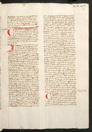 De ordine cognitionum. - De causa possessionis et proprietatis.