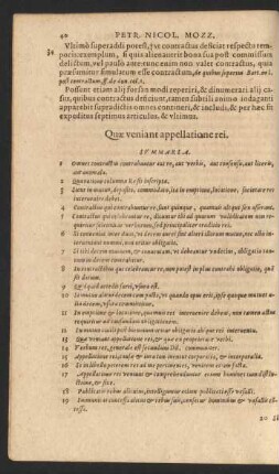 Quae veniant appellatione rei. Summaria.