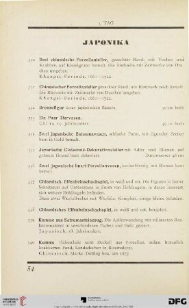 Japonika (Nr. 530-544)