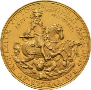 Medaille, 1687