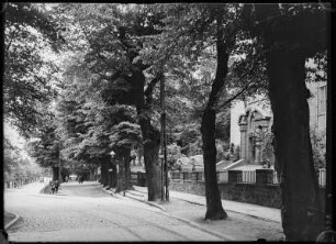 Hamburg. Elbchaussee. Straßenbild