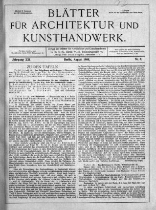 No. 8, August 1908