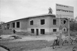 Richtfest für den Waldorf-Kindergarten in der Mannheimer Straße in Rintheim