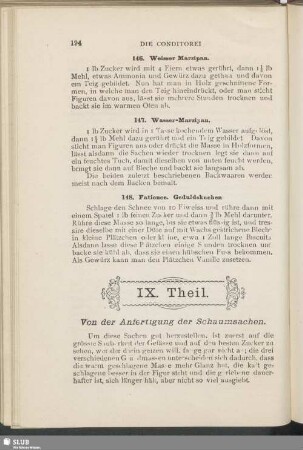 IX. Theil