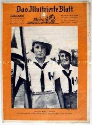 Wochenzeitschrift "Das Illustrierte Blatt" u.a. mit einem Bildbericht über deutschstämmige Kinder in Südafrika