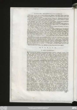 Quartum. De Auctore Concordantiarum.