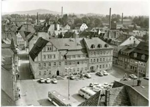 Pulsnitz. Rathaus mit Ratskeller