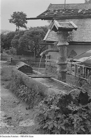Mittenwald. Holztränke (1801/1900?)