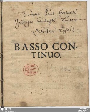 Basso continuo.