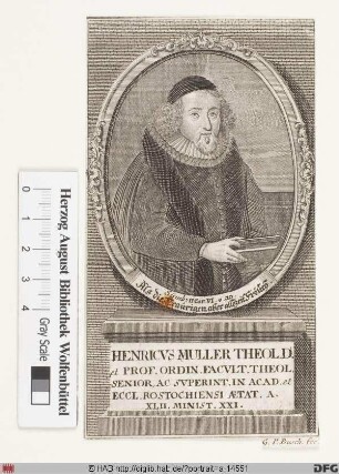 Bildnis Heinrich Müller (III)