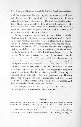 1. Motzen.