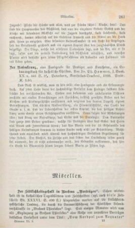 261-264 Miscellen