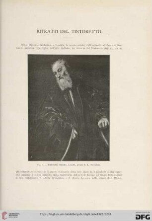 29: Ritratti del Tintoretto