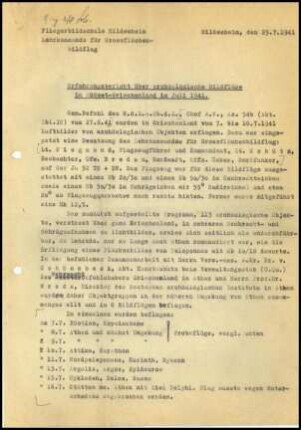 Erfahrungsbericht über archäologische Bildflüge in Südost-Griechenland