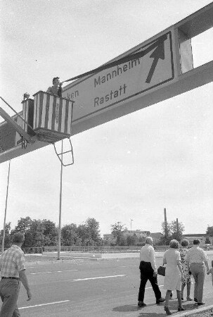 Freigabe der Südtangente von der Honsellstraße bis zum Bulacher Kreuz