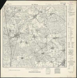 Meßtischblatt 2472 : Alt Döbern, 1925 : Alt Döbern. - Aufn. 1901, bericht. 1925. - 1:25000. - [Berlin]: Reichsamt für Landesaufnahme, 1925. - 1 Kt.