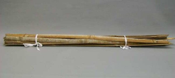 Bundle of bamboo sticks