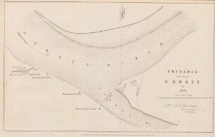 Entrance to the river Goraee in 1856