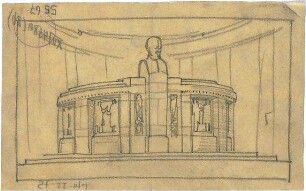 Pfann, Paul; Bingerbrück - Elisenhöhe; Bismarck-Nationaldenkmal - Perspektive
