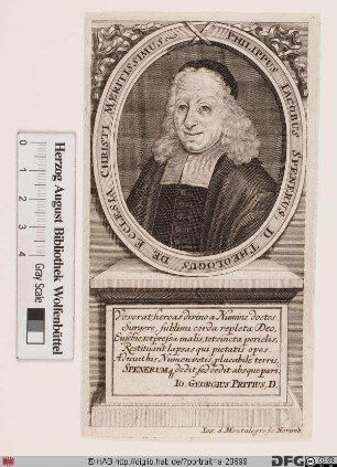 Bildnis Philipp Jacob Spener