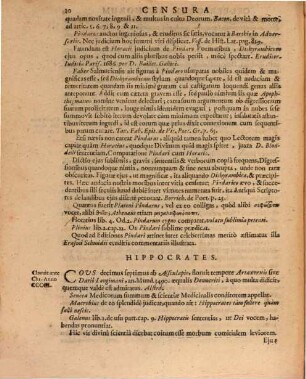 Censura celebriorum Authorum