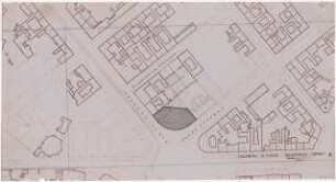 Geschäftshaus Tauentzienstraße/Rankestraße (»DEFAKA«), Berlin-Charlottenburg Erweiterung: Variante A. Lageplan 1:1000