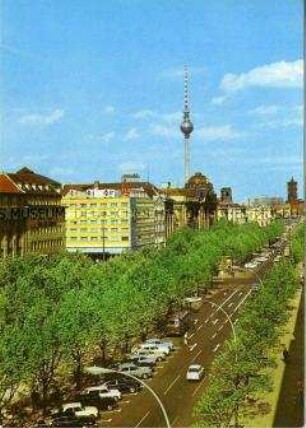 Unter den Linden in Berlin