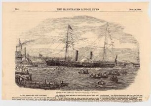 Launch of the Australian steam-ship "Pacific" at Millwall