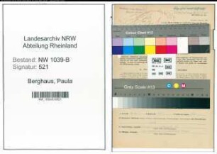 Entnazifizierung Paula Berghaus , geb. 26.03.1911 (Lehrerin)