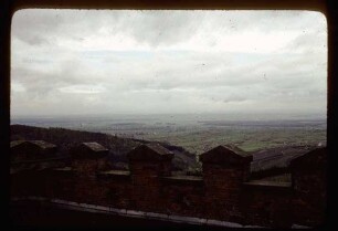 Blick von Schloss Staufenberg bei Durbach