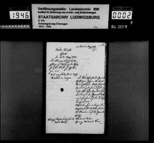 Ortsvorsteher zu Gelbingen