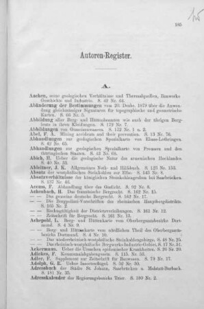 Autorenregister
