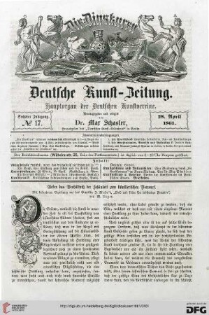 Nr. 17 (28. April 1861)