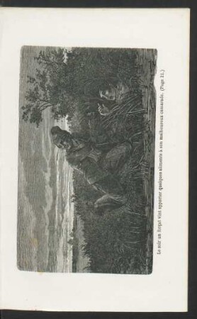 Tafel: Le soir un forcat vint apporter [...]