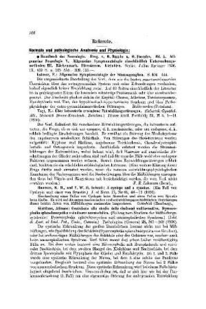 Normale und pathologische Anatomie und Physiologie