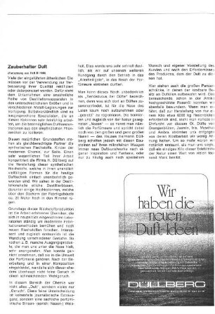 Zauberhafter Duft