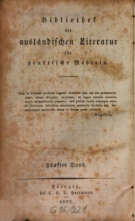 Medicinische Vorlesungen und Beobachtungen