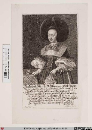 Bildnis Maria Martha Besserer, geb. Gutthäter