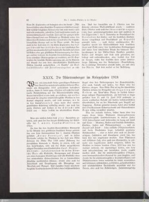 XXIX. Die Württemberger im Kriegsjahre 1918