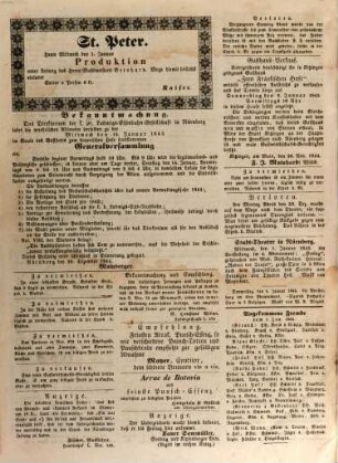 Nürnberger Zeitung. 12,1/6. 1845