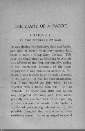 At the outbreak of war
