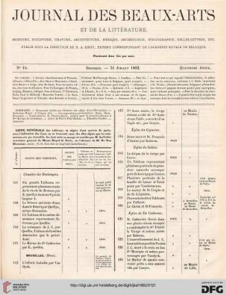 Nr. 14 (31. Juillet 1862)
