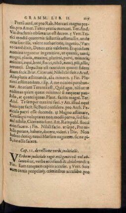 Cap. 11, de rectione verbi iudicialis.