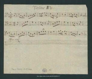 Violino II.
