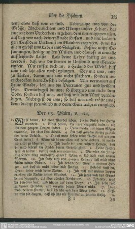 Der 119. Psalm, V. 1-24