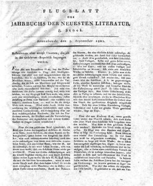 1801-09-05 : 8. Stück