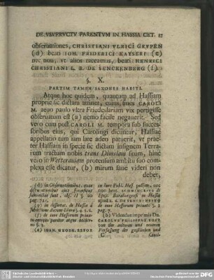 §. X. Partim Tamen Saxones Habiti