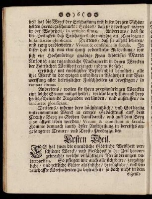 Ersten Theil.