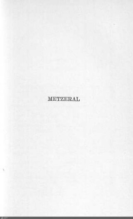 VII. Metzeral